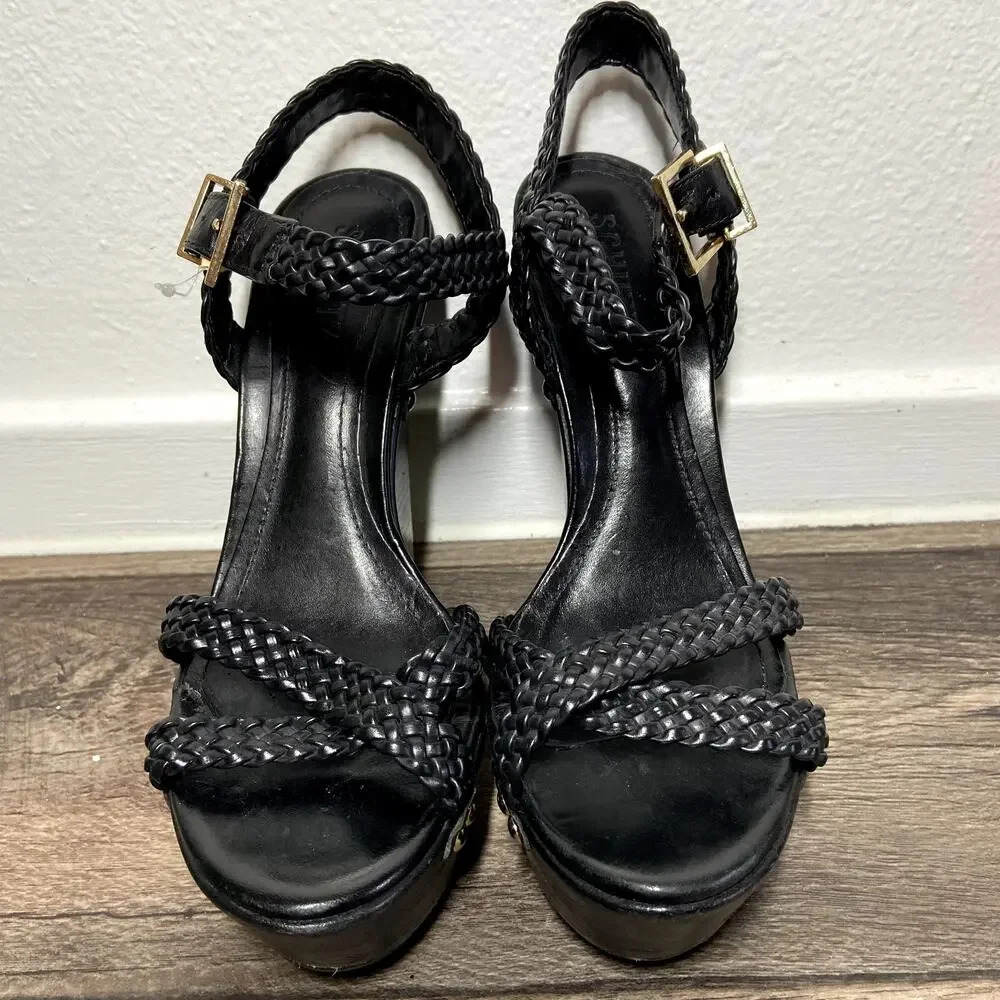 SCHUTZ platform wedges
